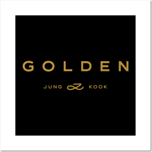 GOLDEN BY JUNGKOOK Posters and Art